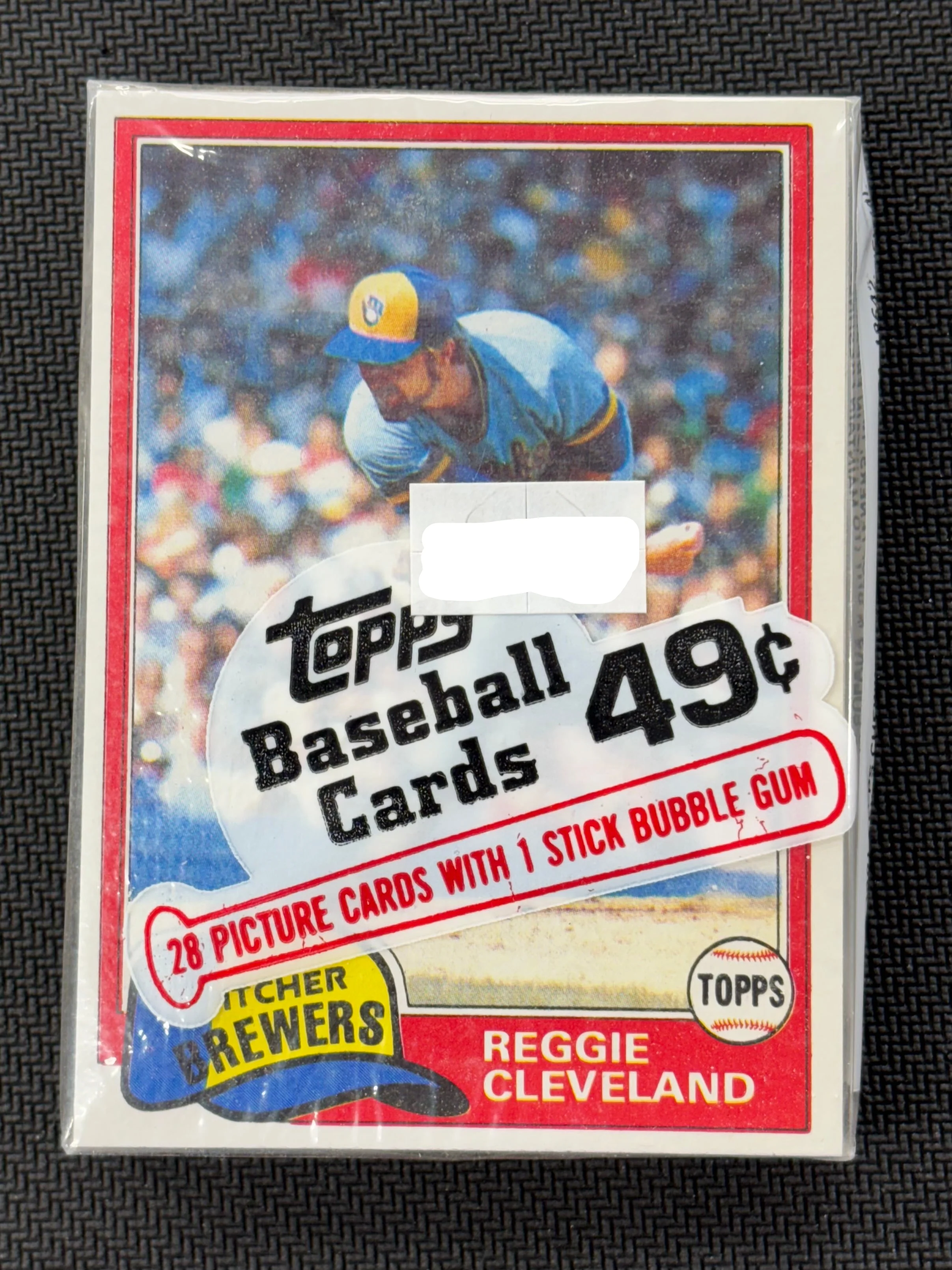 1981 Topps Baseball Cello Wax Pack *CARD ON TOP WILL VARY* (CHASE - Kirk Gibson RC's)