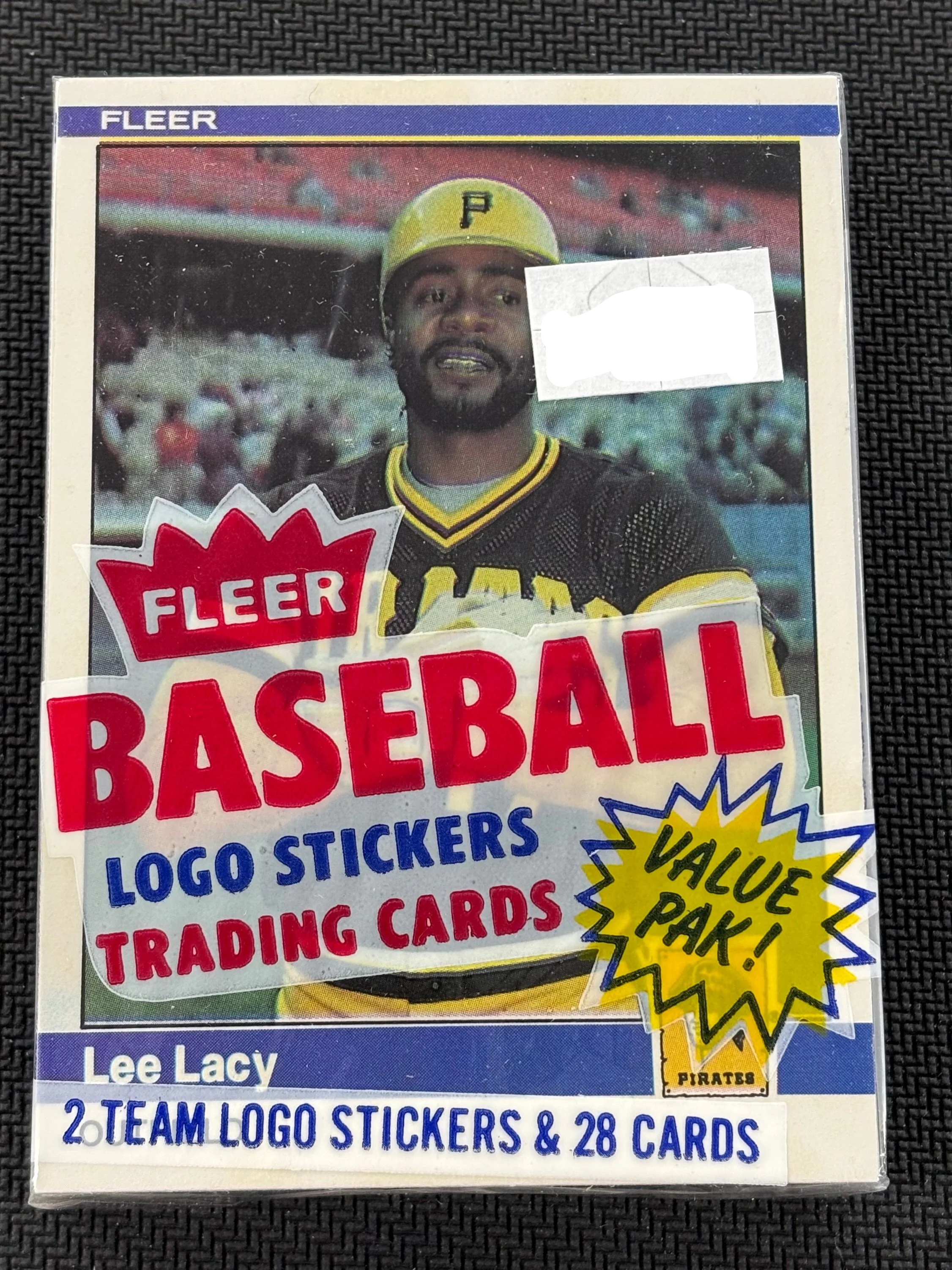 1984 Fleer Baseball Cello Wax Pack *CARD ON TOP WILL VARY* (CHASE - Don Mattingly & Darryl Strawberry RC's)
