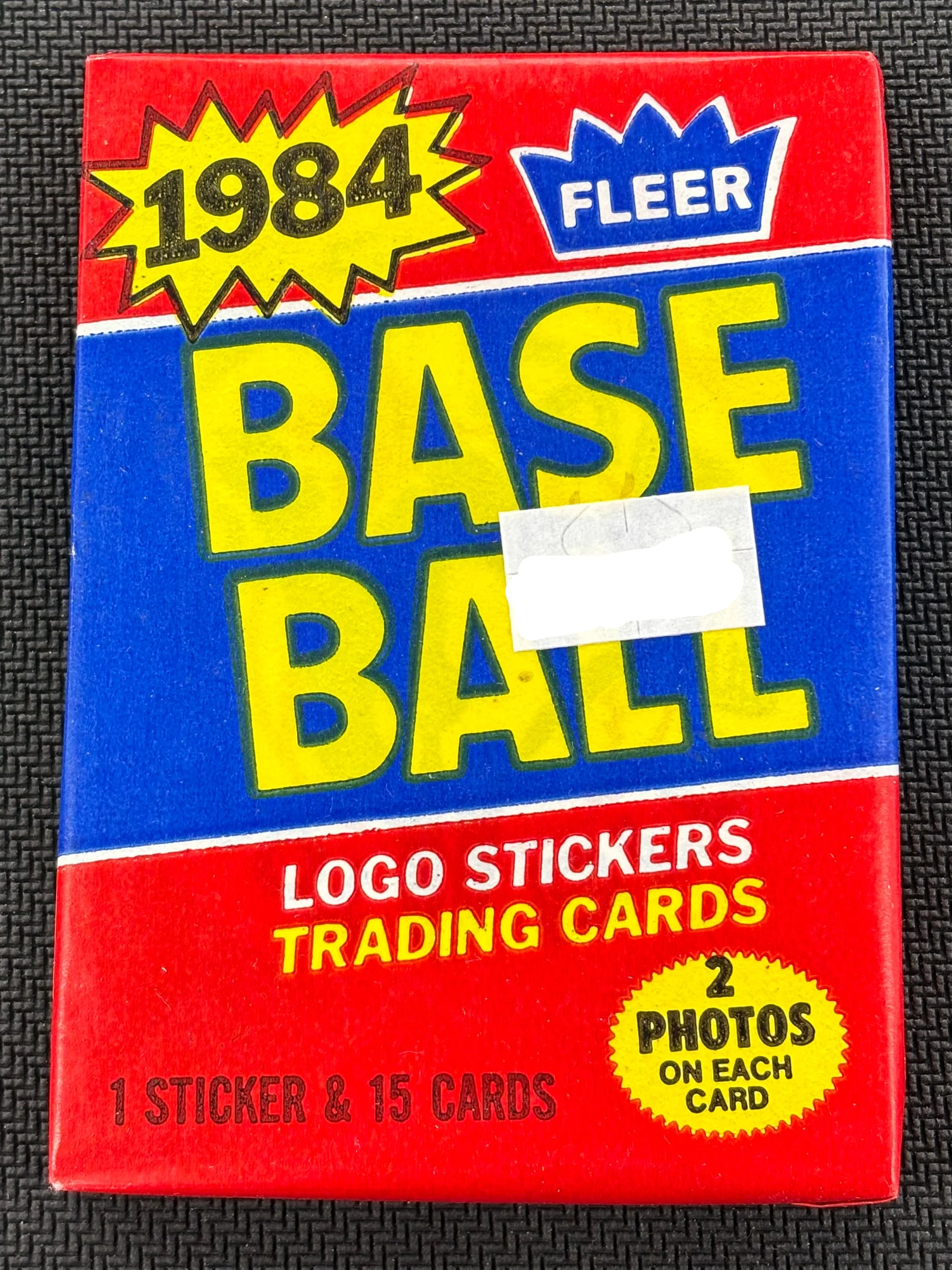 1984 Fleer Baseball Wax Pack (CHASE - Don Mattingly & Darryl Strawberry RC's)
