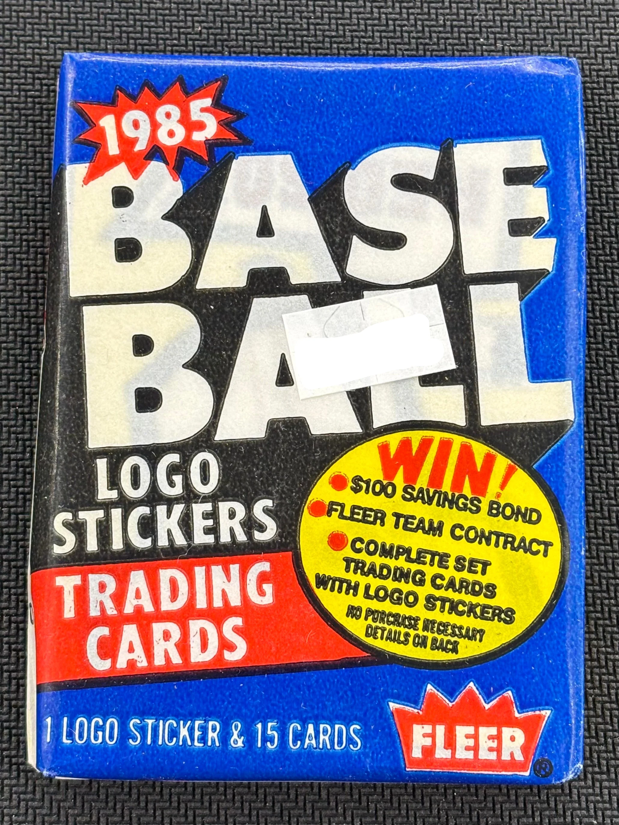 1985 Fleer Baseball Wax Pack (CHASE - Kirby Puckett & Roger Clemens RC's)