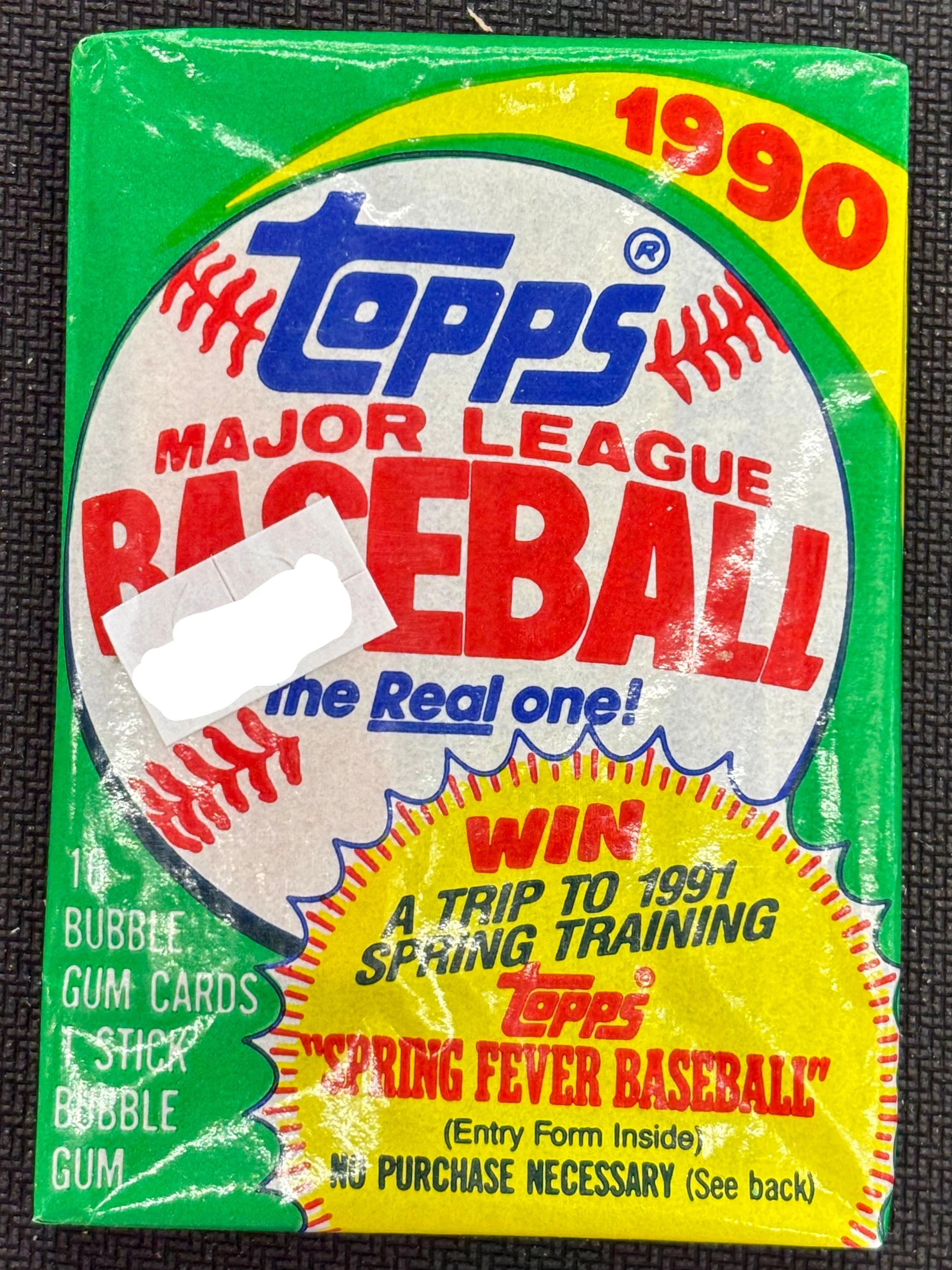 1990 Topps Baseball Wax Pack (CHASE - Frank Thomas RC's )