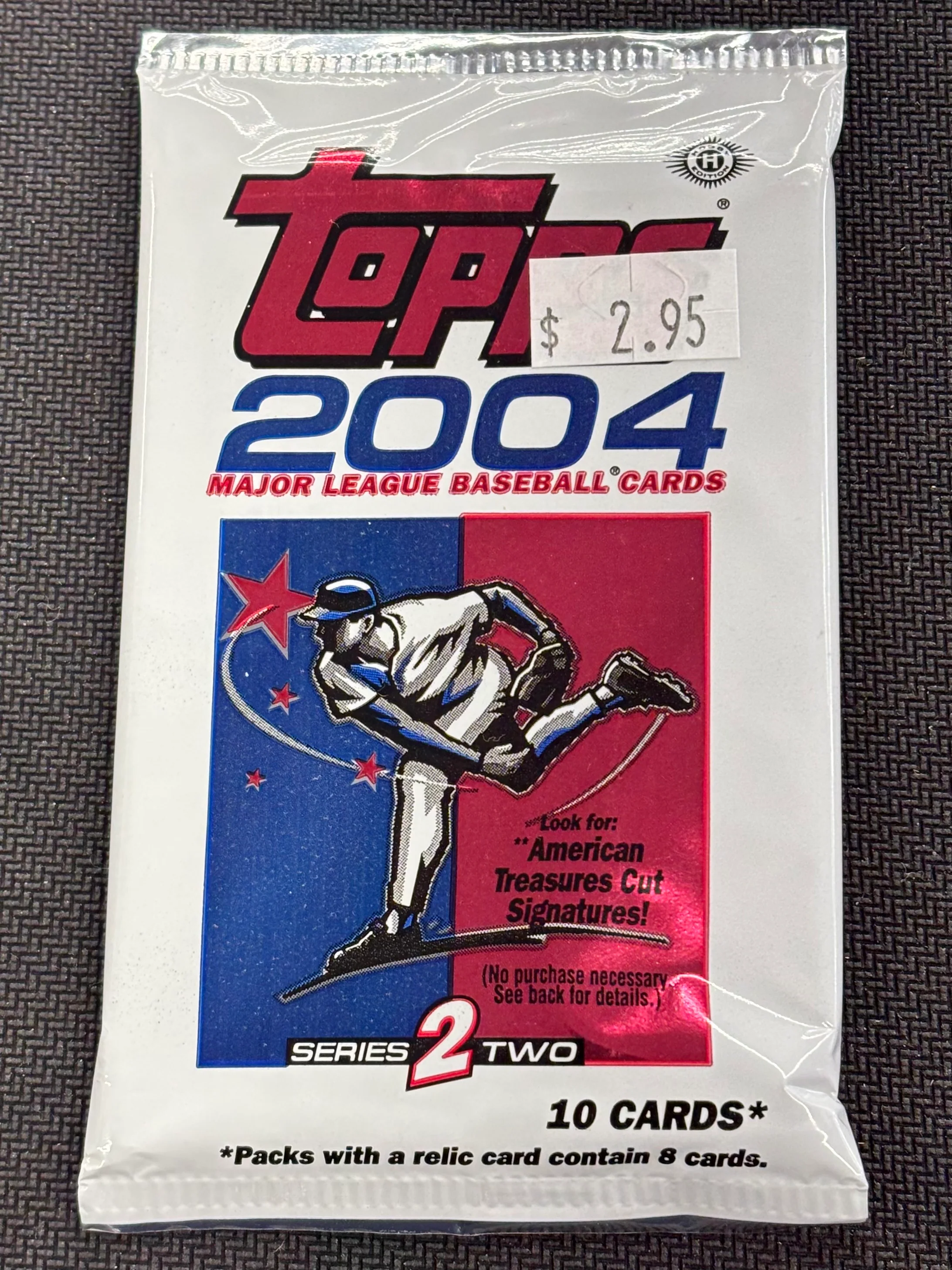 2004 Topps Series 2 Baseball Hobby Pack (CHASE - Nolan Ryan & Willie Mays Autographs)