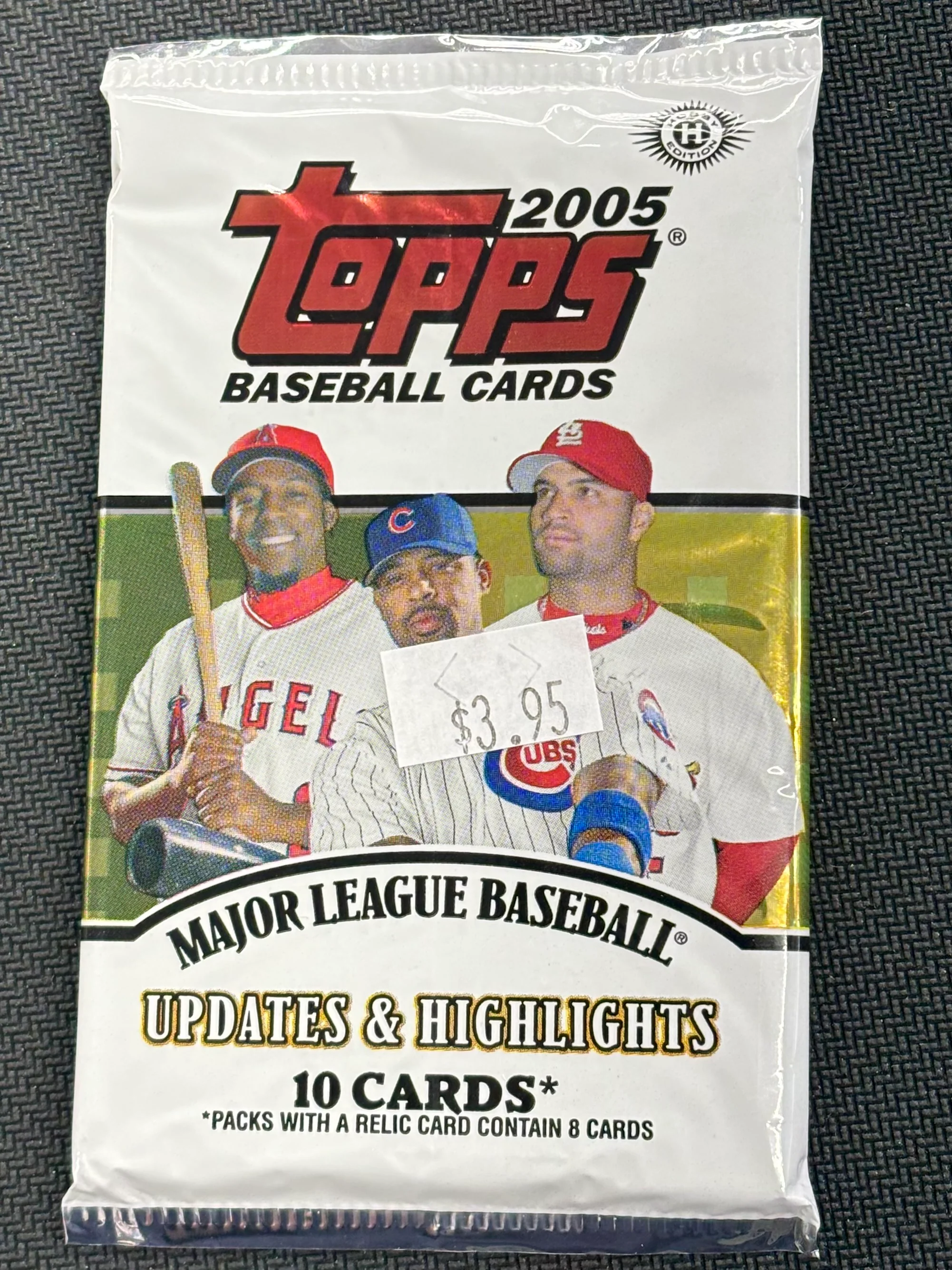 2005 Topps Updates & Highlights Baseball Hobby Pack (CHASE - Ichiro & David Ortiz All Star Base Patches )