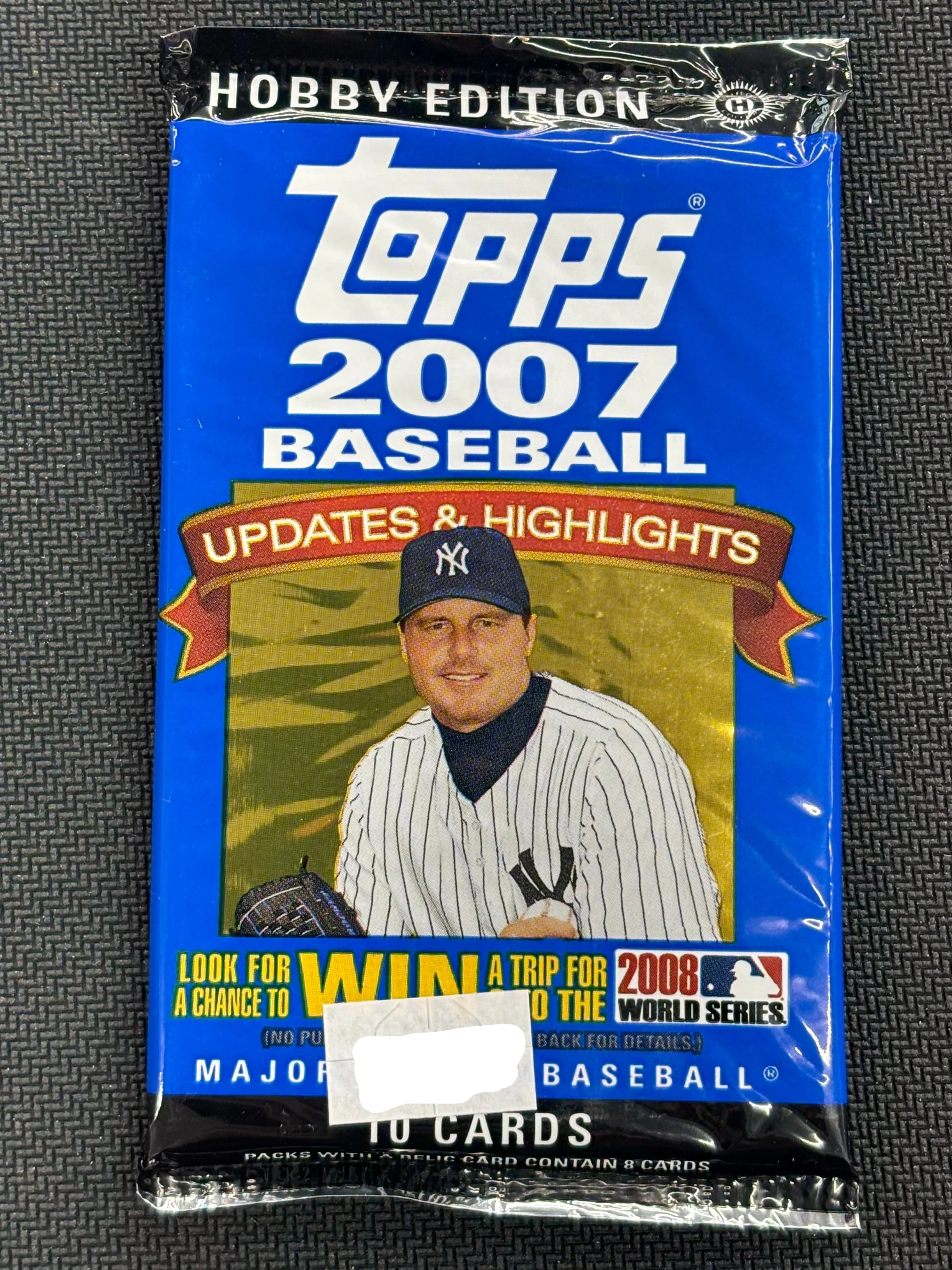 2007 Topps Updates & Highlights Baseball Hobby Pack (CHASE - Tim Lincecum RC's & 07 All-Star Game Relics)