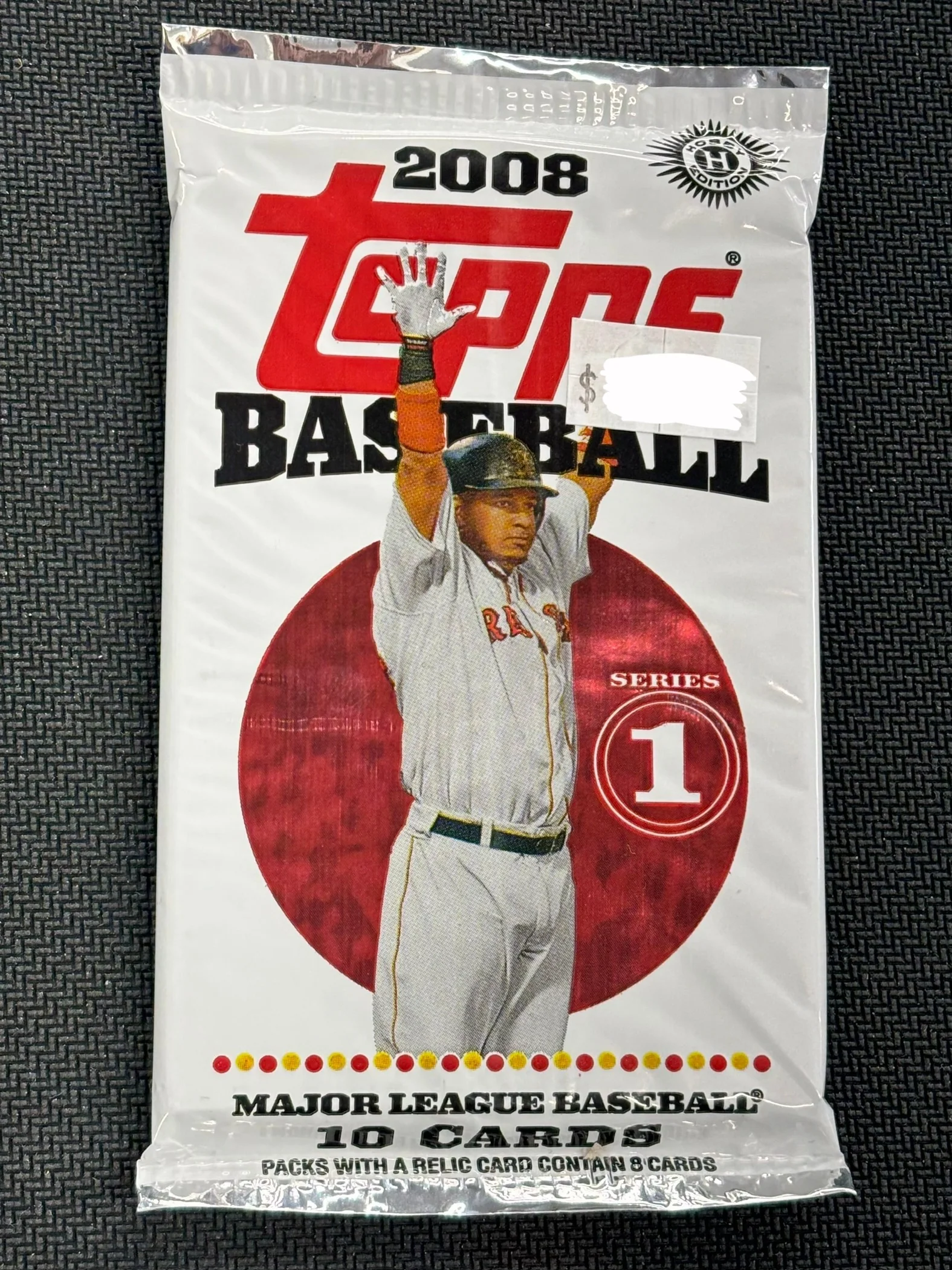 2008 Topps Series 1 Baseball Hobby Pack (CHASE - Manny Ramirez & David Ortiz Autographs )