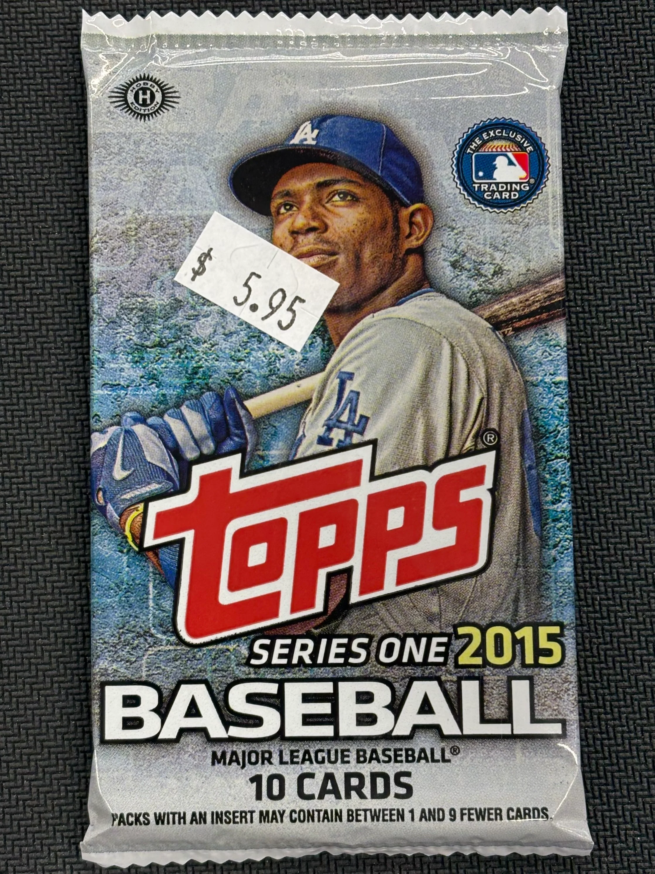 2015 Topps Series 1 Baseball Hobby Pack (CHASE - Mookie Betts & Chipper Jones Autographs )