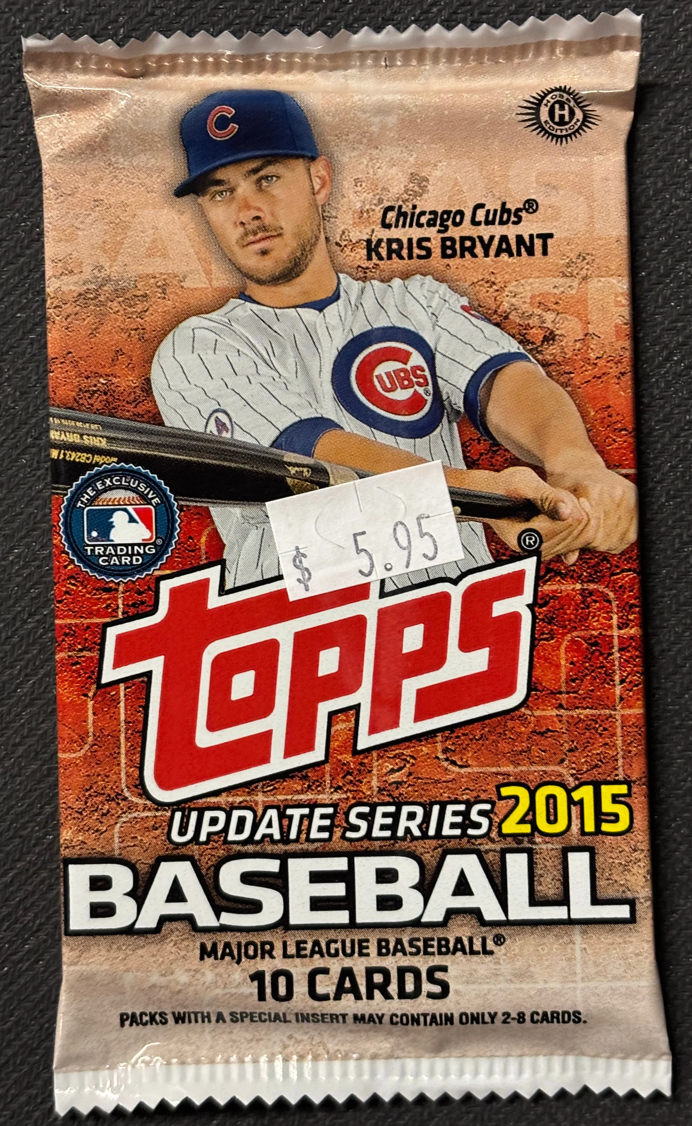 2015 Topps Update Series Baseball Hobby Pack (CHASE - 2015 All-Star Game patches)