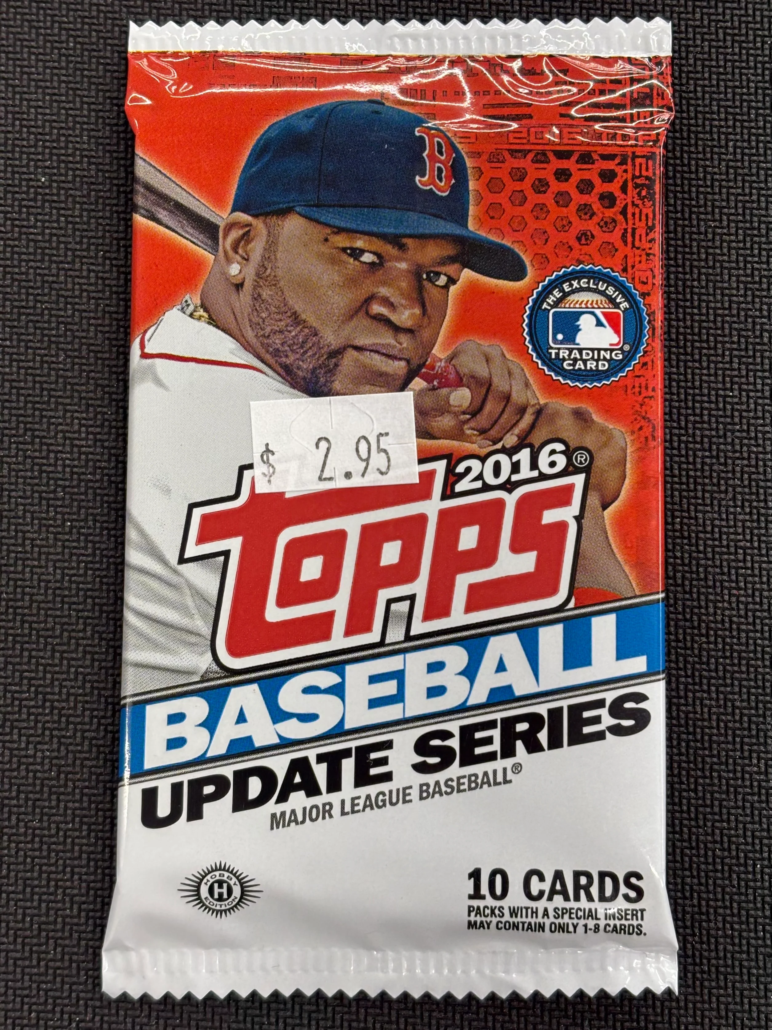2016 Topps Update Series Baseball Hobby Pack (CHASE - Dustin Pedroia Autographs )