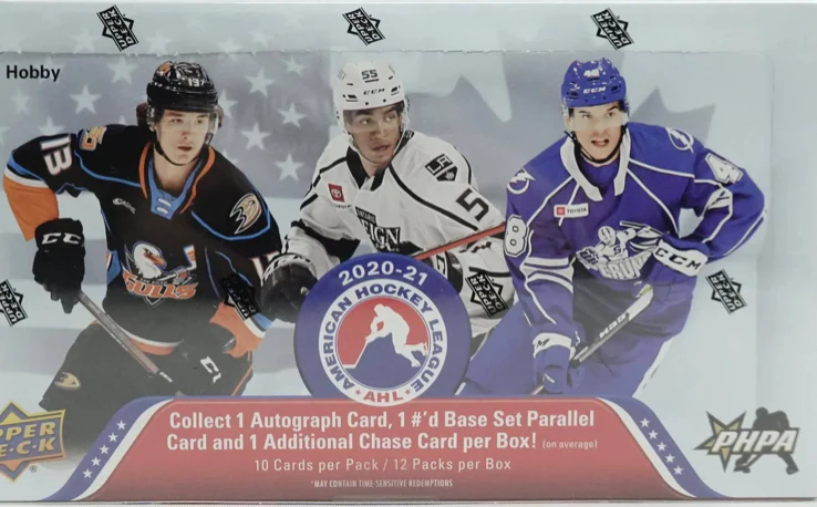 2020-21 Upper Deck AHL Hockey Hobby Box