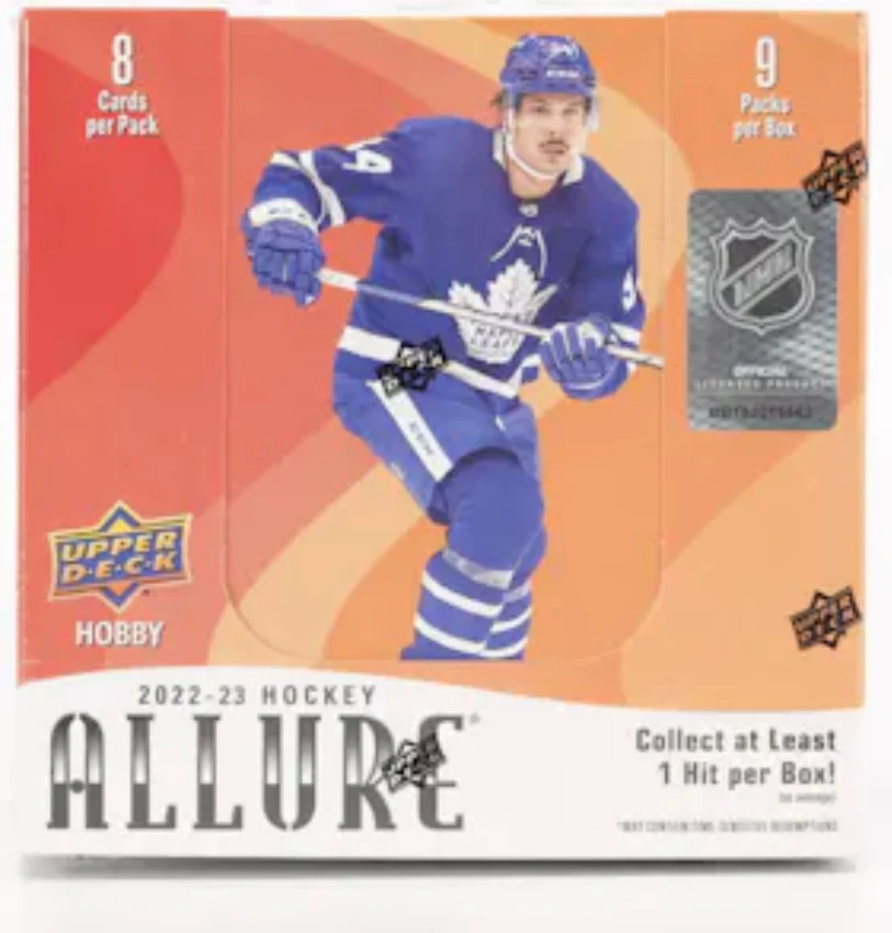 2022-23 Upper Deck Allure Hockey Hobby Box