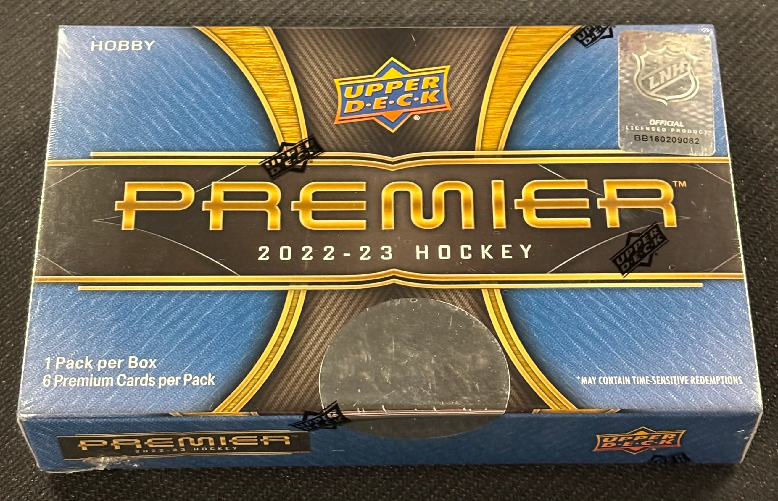 2022-23 Upper Deck Premier Hockey Hobby Box