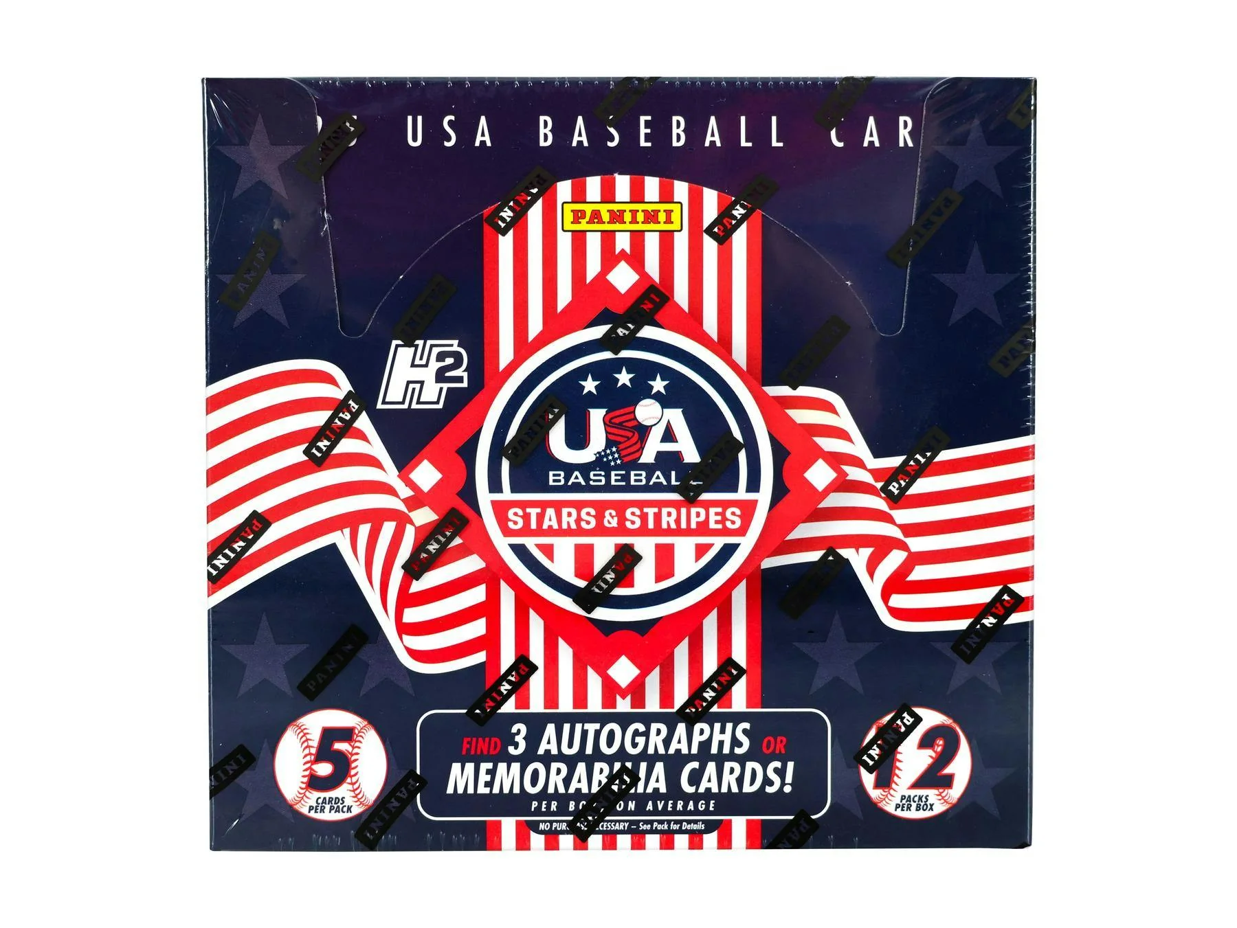 2025 Panini Stars and Stripes USA Baseball H2 Box