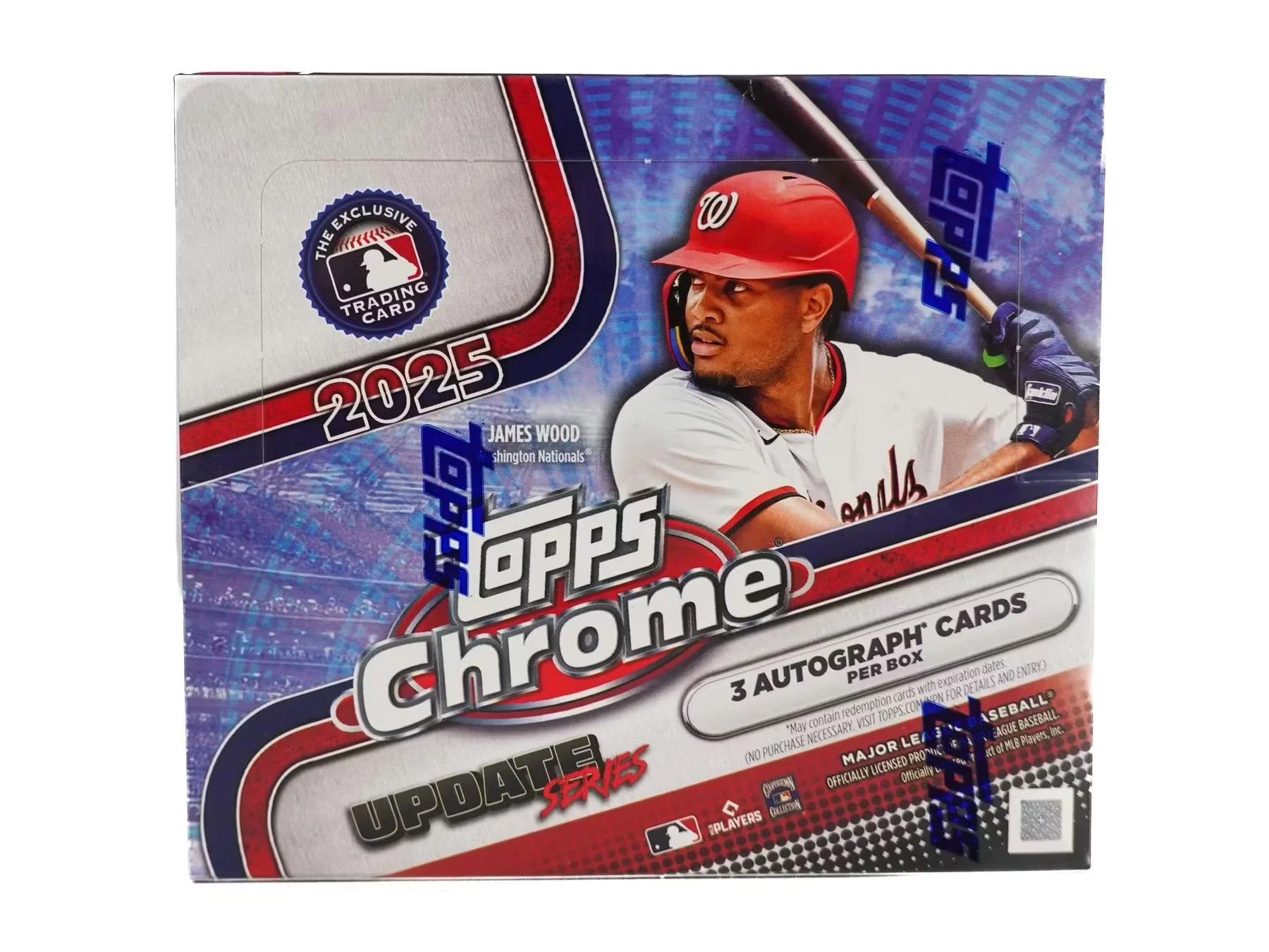 2025 Topps Chrome Update Series Baseball Jumbo Box