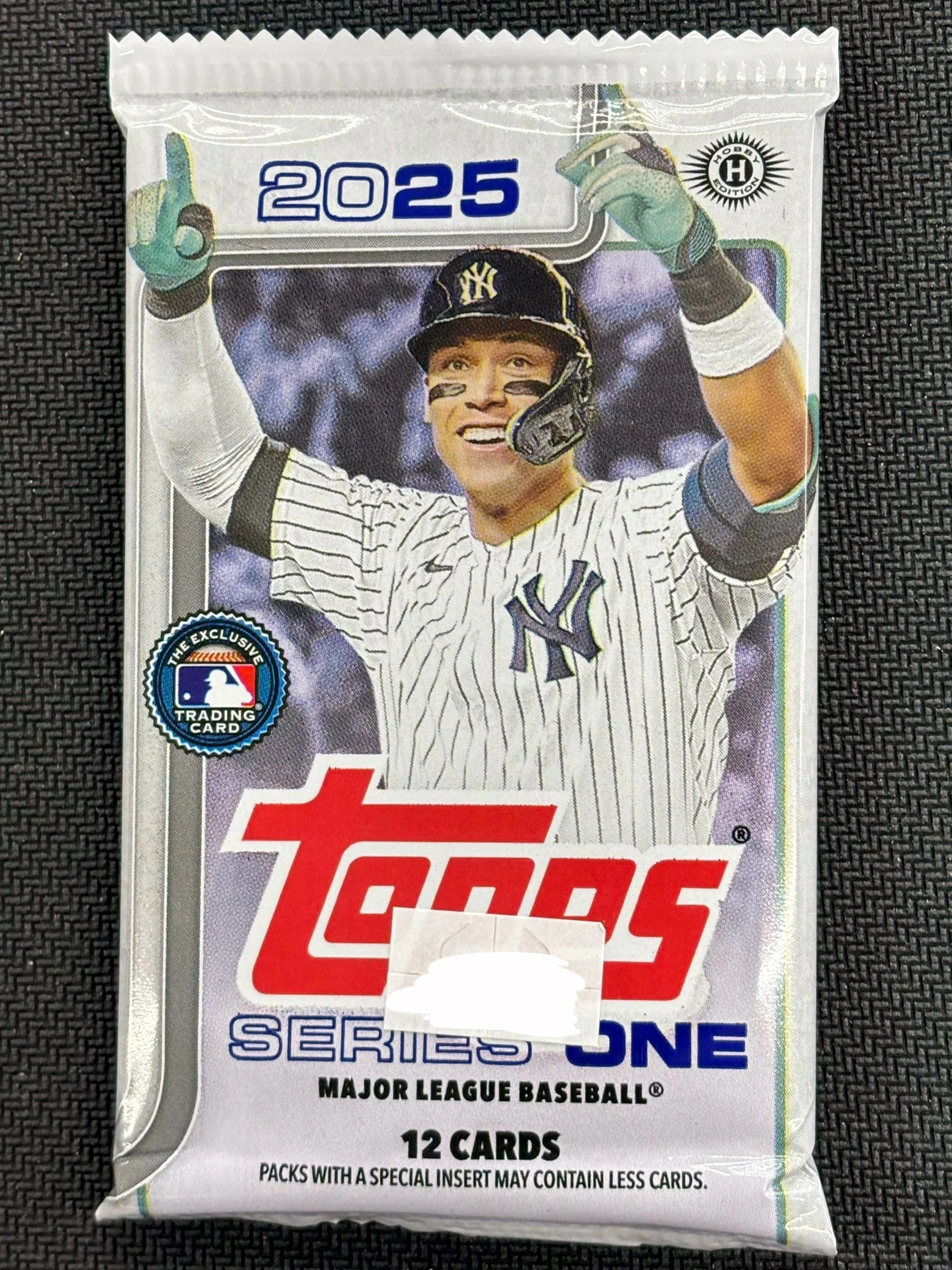 2025 Topps Series 1 Baseball Hobby Pack (CHASE - Mike Trout Autographs & Aaron Judge Home Field Advantage Insert)