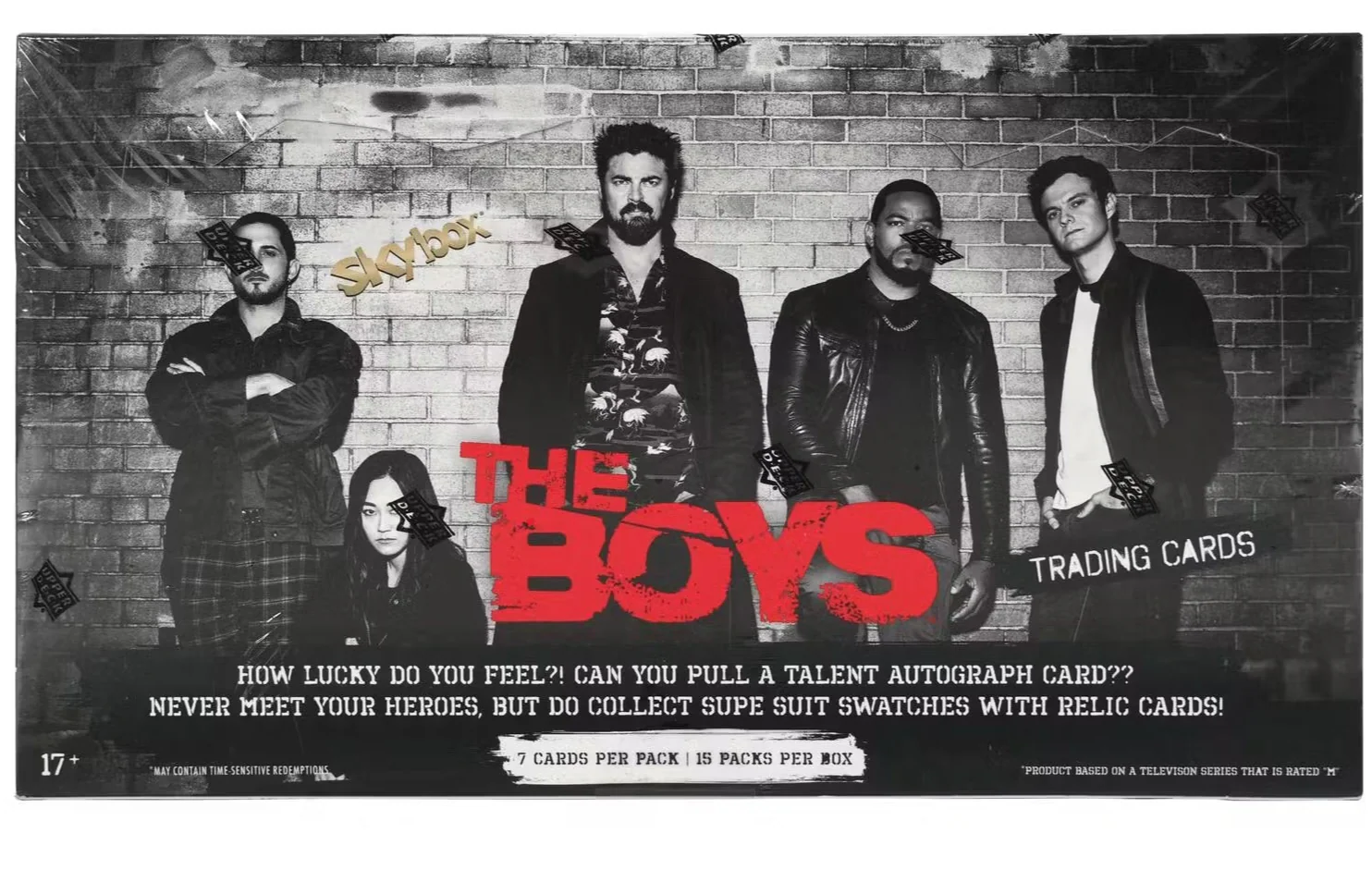 2025 Upper Deck The Boys Season 1 & 2 Hobby Box