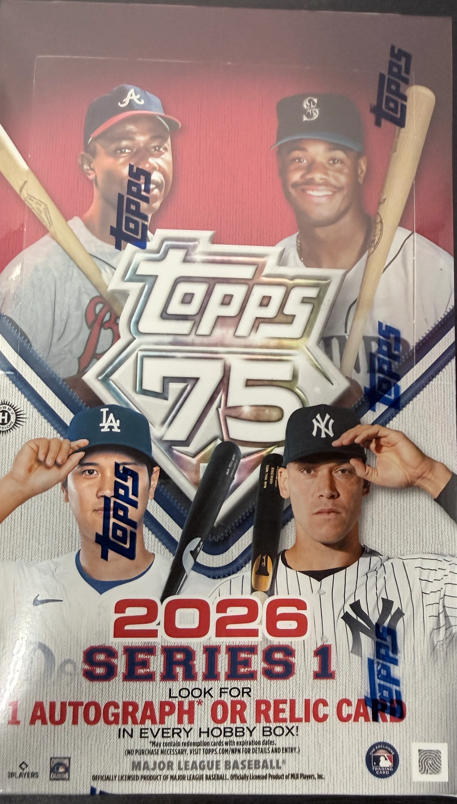 2026 Topps Baseball Series 1 Hobby Box