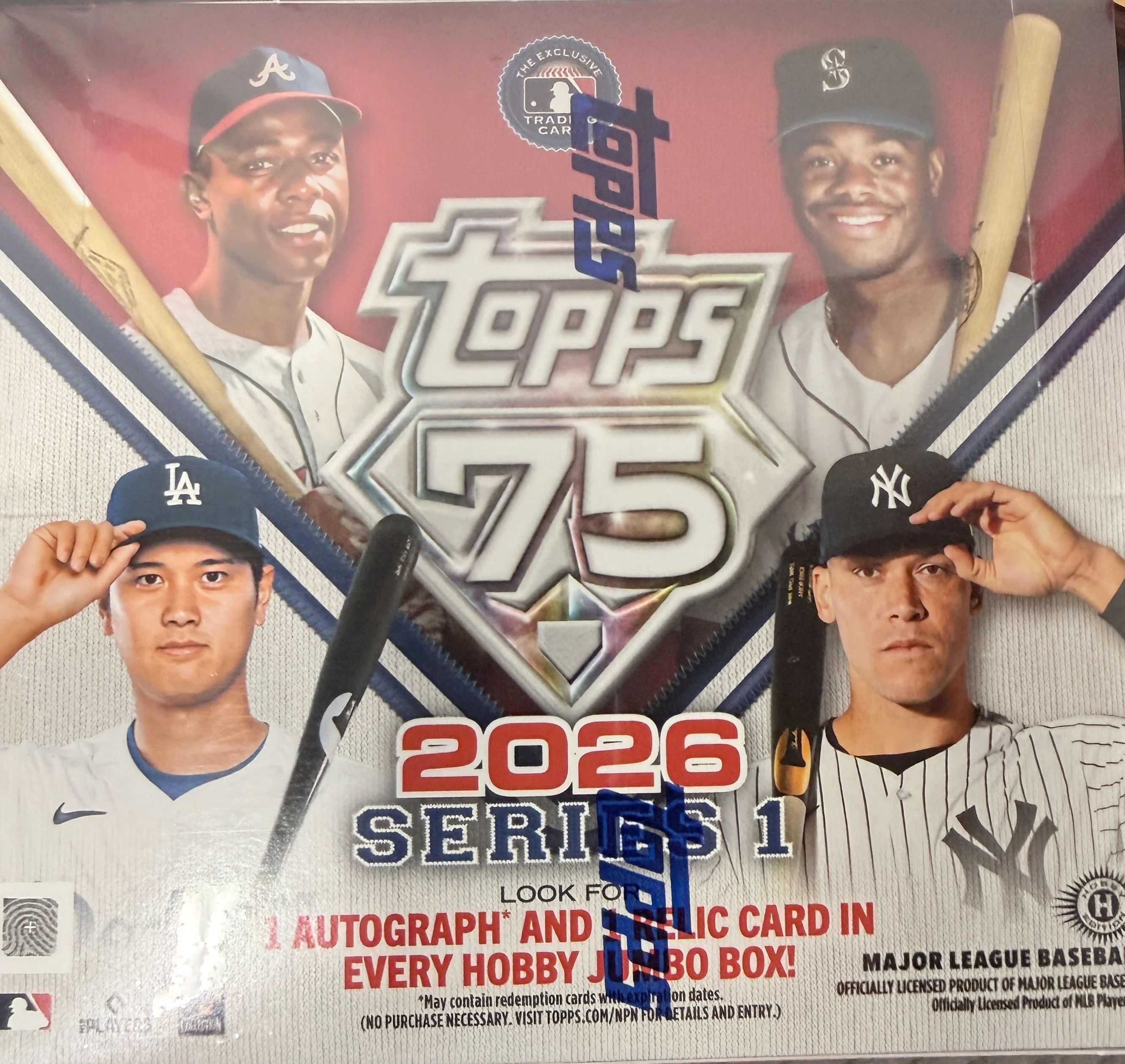 2026 Topps Baseball Series 1 Jumbo Box