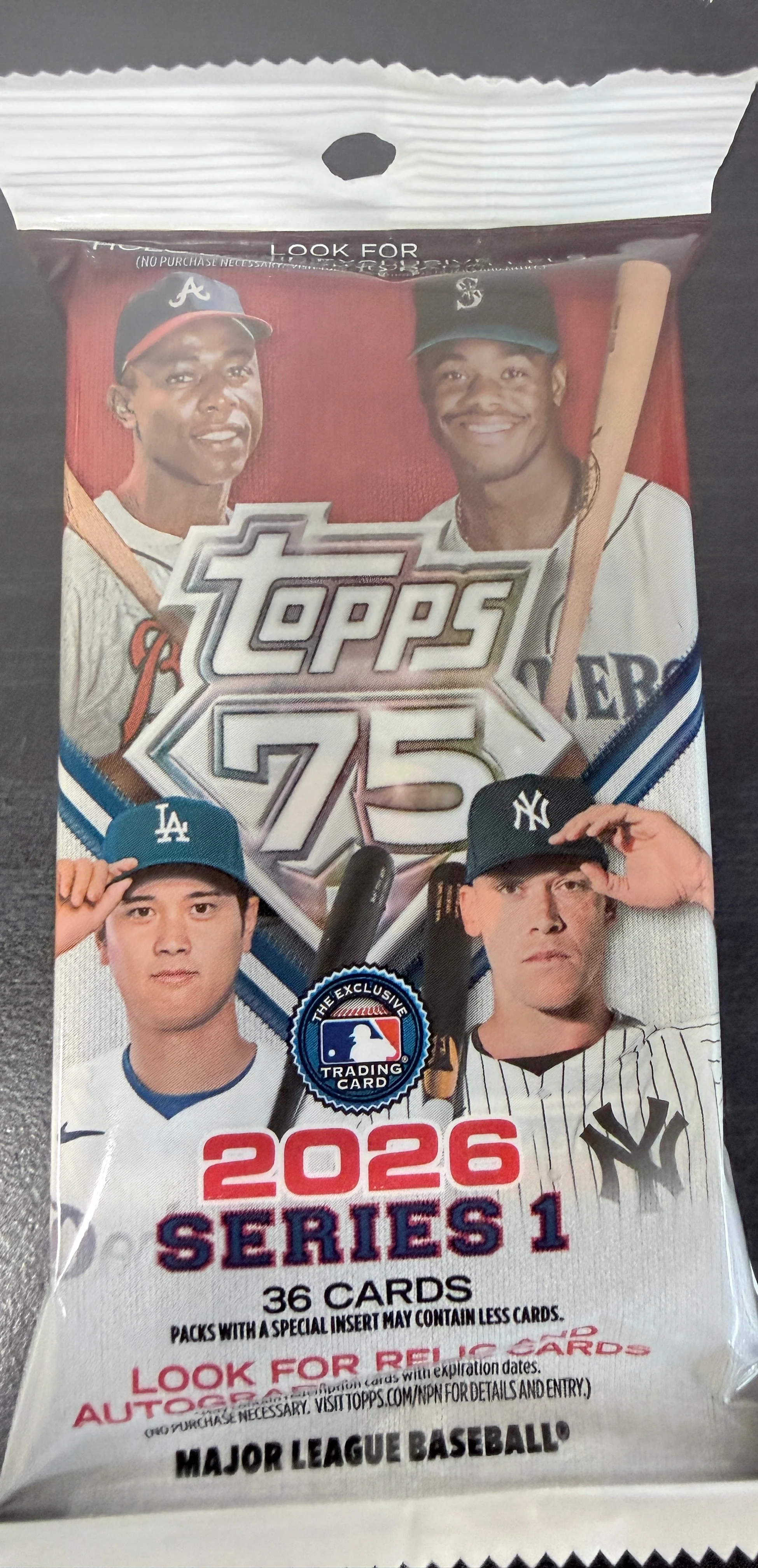 2026 Topps Series 1 Baseball Fat Pack