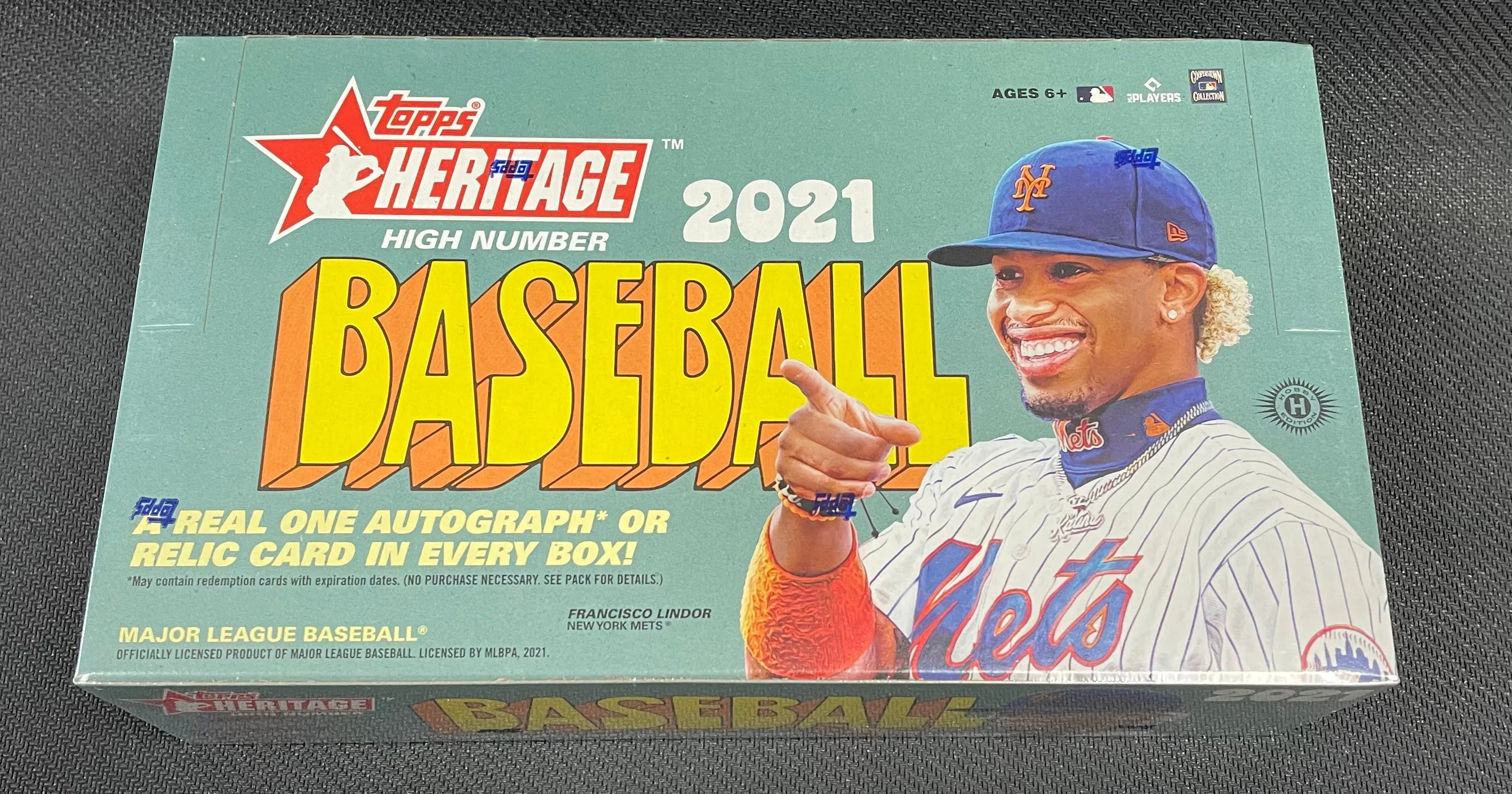 2021 Topps Heritage High Number Baseball Hobby Box